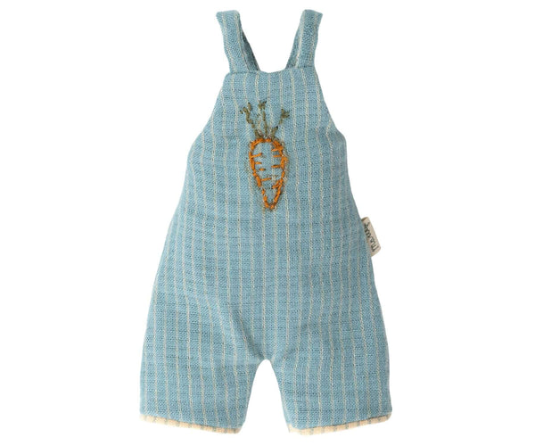 Maileg, Size 2 Rabbit in Carrot Overalls