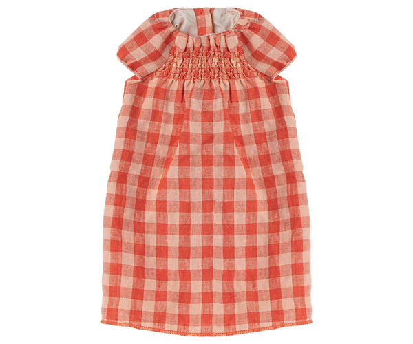 Maileg, Size 5 Checked Dress