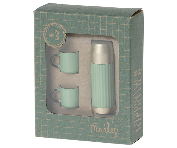 Maileg, Thermos and Cups - Mint