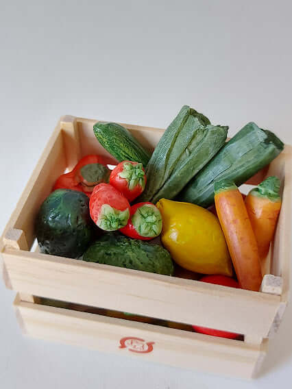 Maileg, Veggies and Fruits in a Box