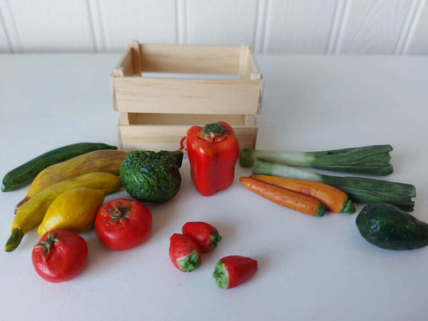 Maileg, Veggies and Fruits in a Box