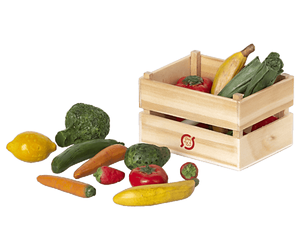 Maileg, Veggies and Fruits in a Box