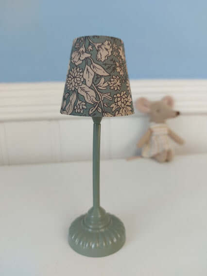Maileg, Vintage Floor Lamp, Small - Dark Mint