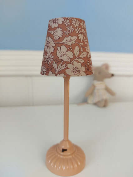 Maileg, Vintage Floor Lamp, Small - Dark powder