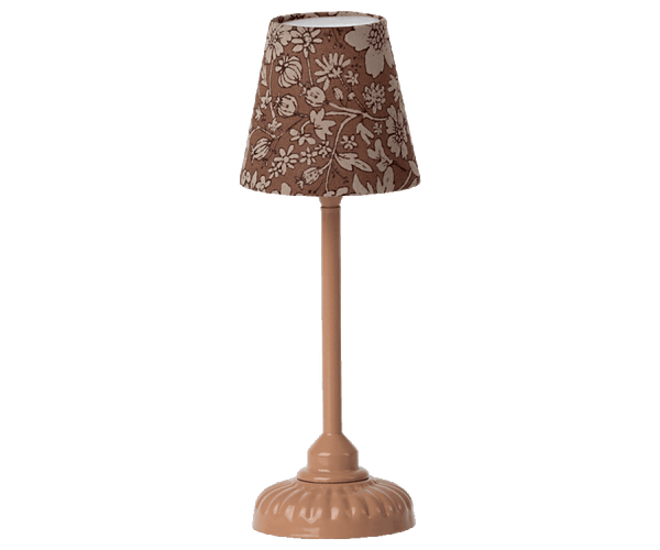 Maileg, Vintage Floor Lamp, Small - Dark powder