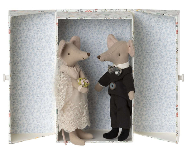 Maileg, Wedding Mice Couple in Box