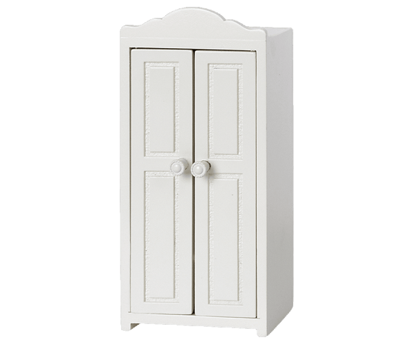 Maileg, White Wooden Closet (Mouse)
