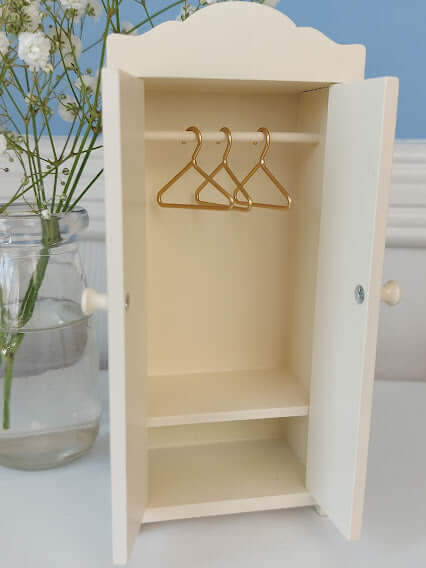 Maileg, White Wooden Closet (Mouse)