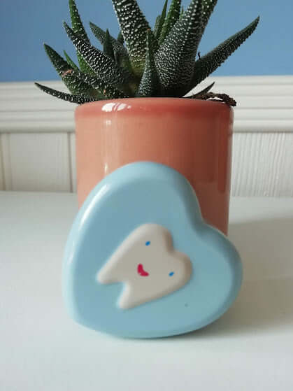 Maileg, My Heart Tooth Box (Blue)