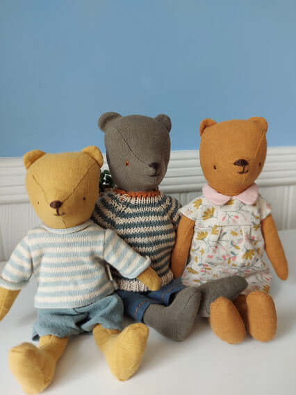 Maileg, Blouse & Shorts for Teddy Junior