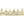 Mimi & Lula, Sequin Crown - Gold