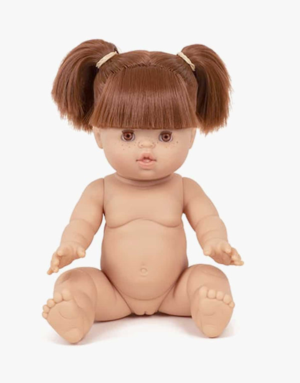 Minikane, Sleepy Eyes Raphaëlle (Brown eyes) **Does NOT Come w Underwear**