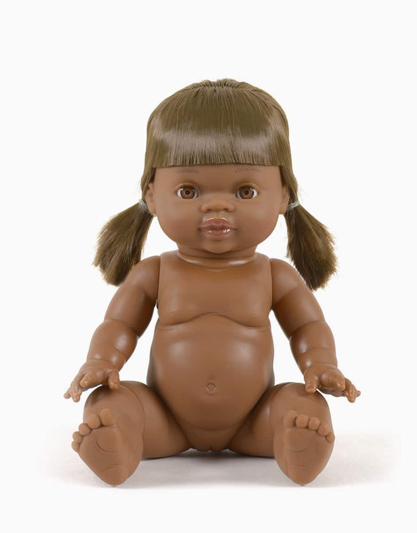 Minikane, Baby Doll Salome (Brown eyes) **Does NOT Come w Underwear**