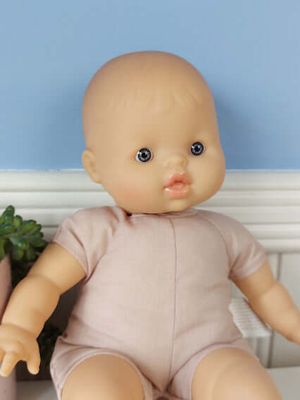 Minikane, Soft Baby Doll Maddie (Blue Eyes)