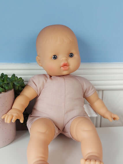 Doll blue sales