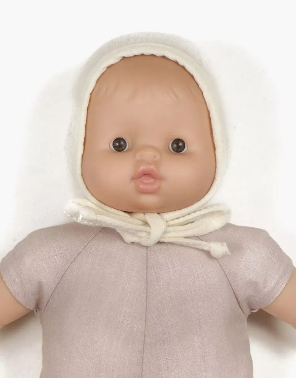 Minikane Baby, Bonnet (Off-White)