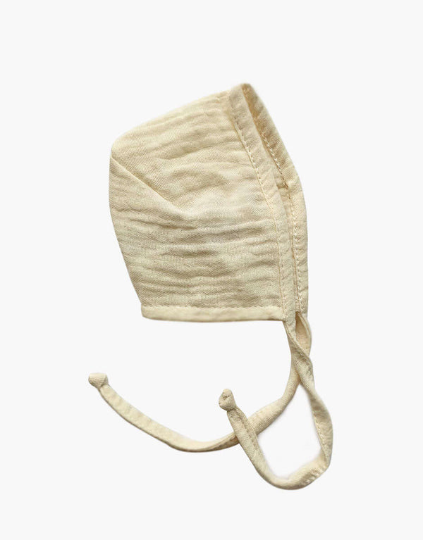 Minikane Baby, Bonnet (Off-White)