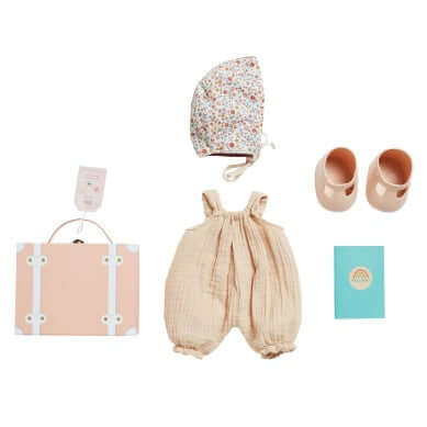 Olli Ella, Doll Travel Togs - Blush