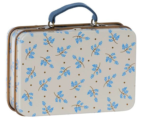 Maileg, Small Suitcase, Madelaine - Blue