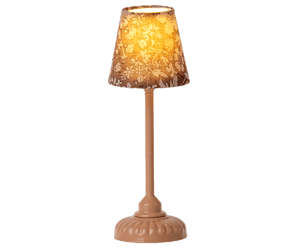 Maileg, Vintage Floor Lamp, Small - Dark powder